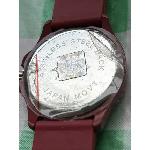 Arkansas Razorbacks Rhinestone Bezel Quartz Watch - Picture 5 of 7